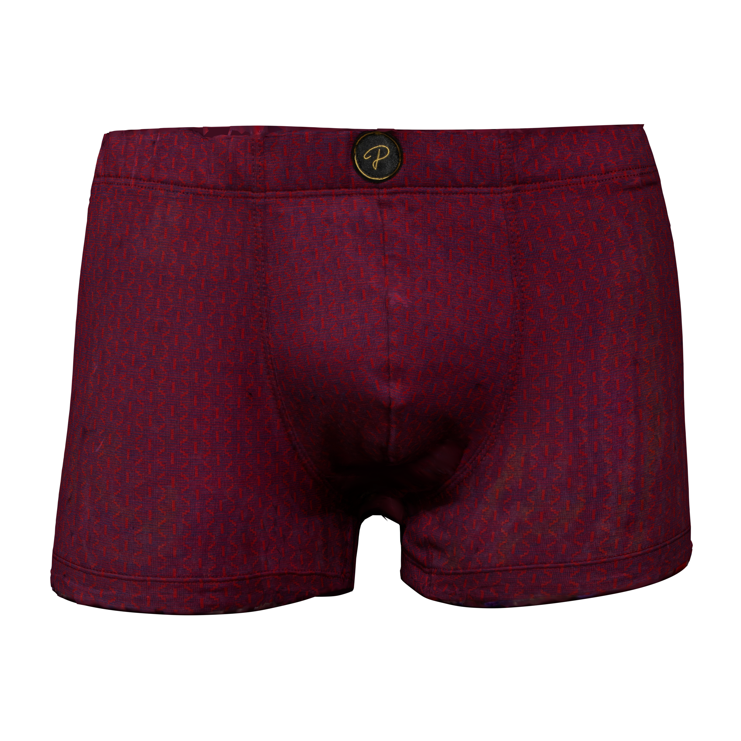 The Ambassador - burgundy boxer briefs