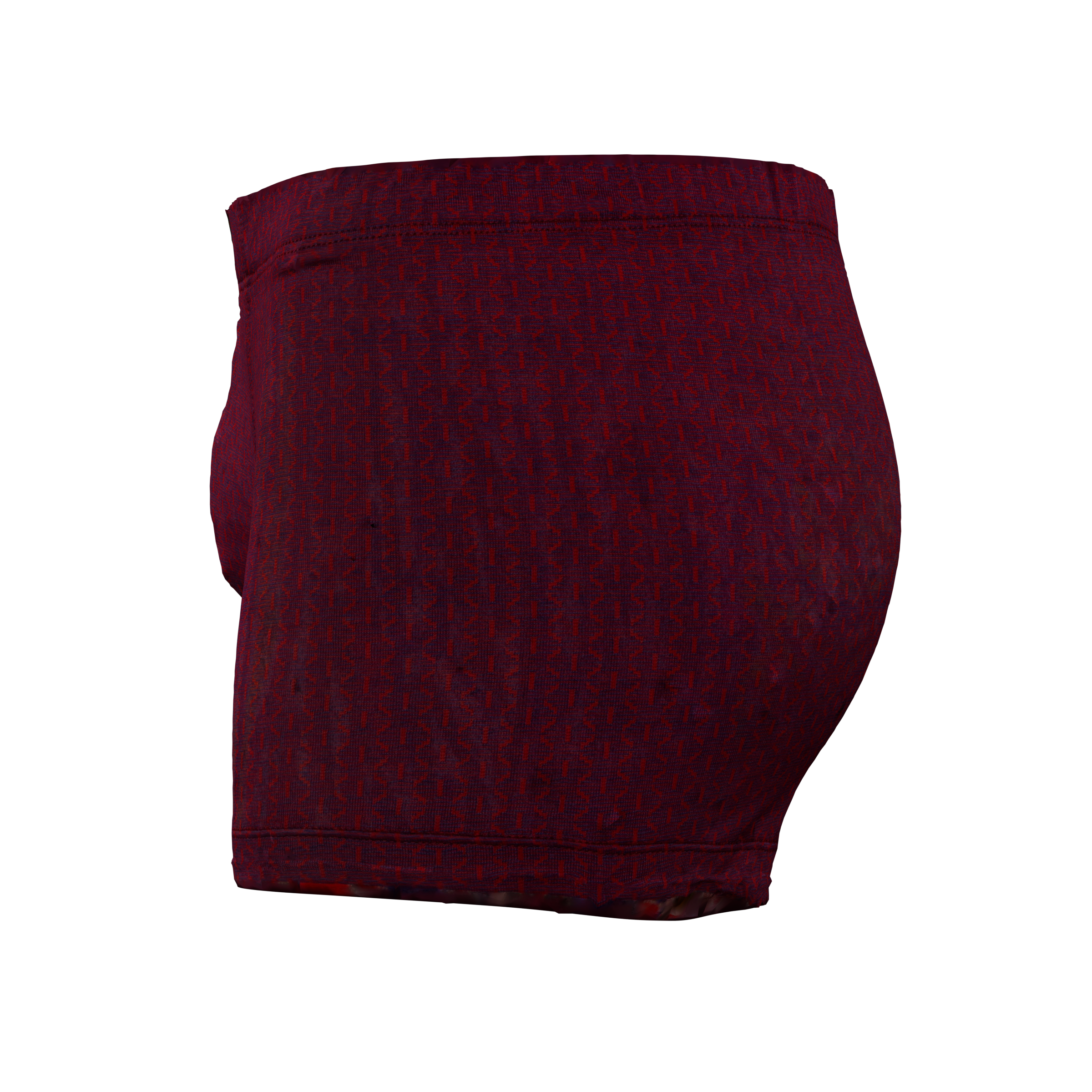 The Ambassador - burgundy boxer briefs